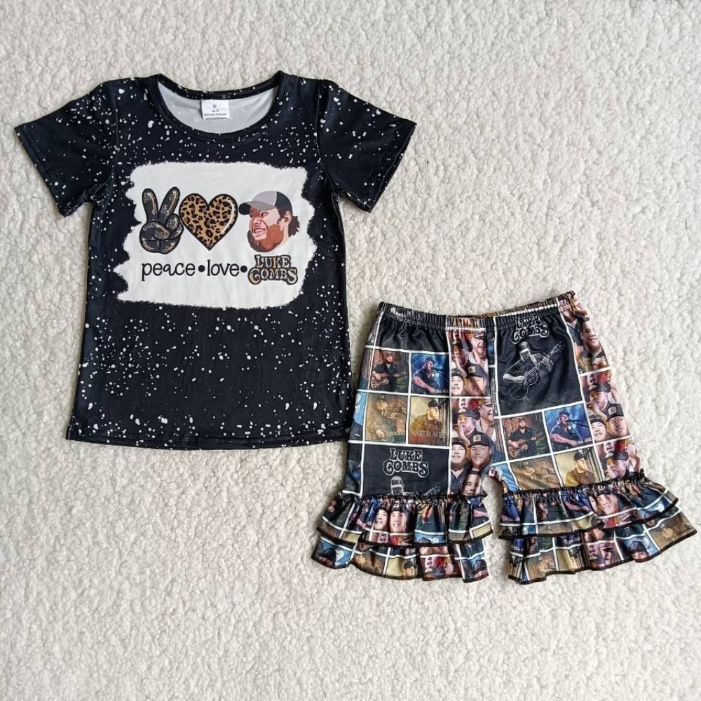 Luke Combs Short Set